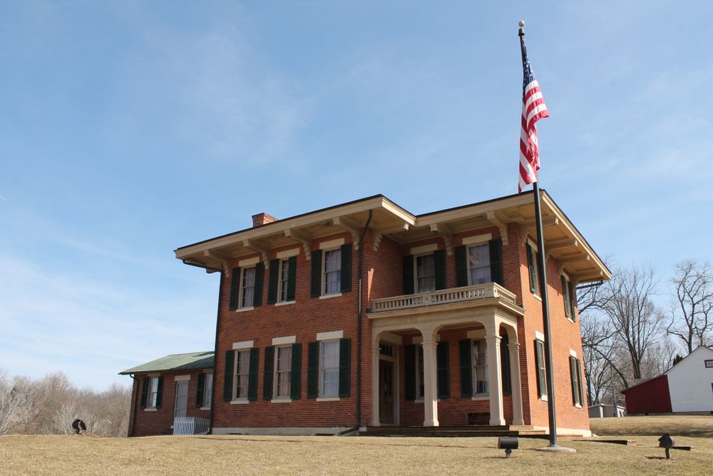 Exterior of Ulysses S. Grant Home