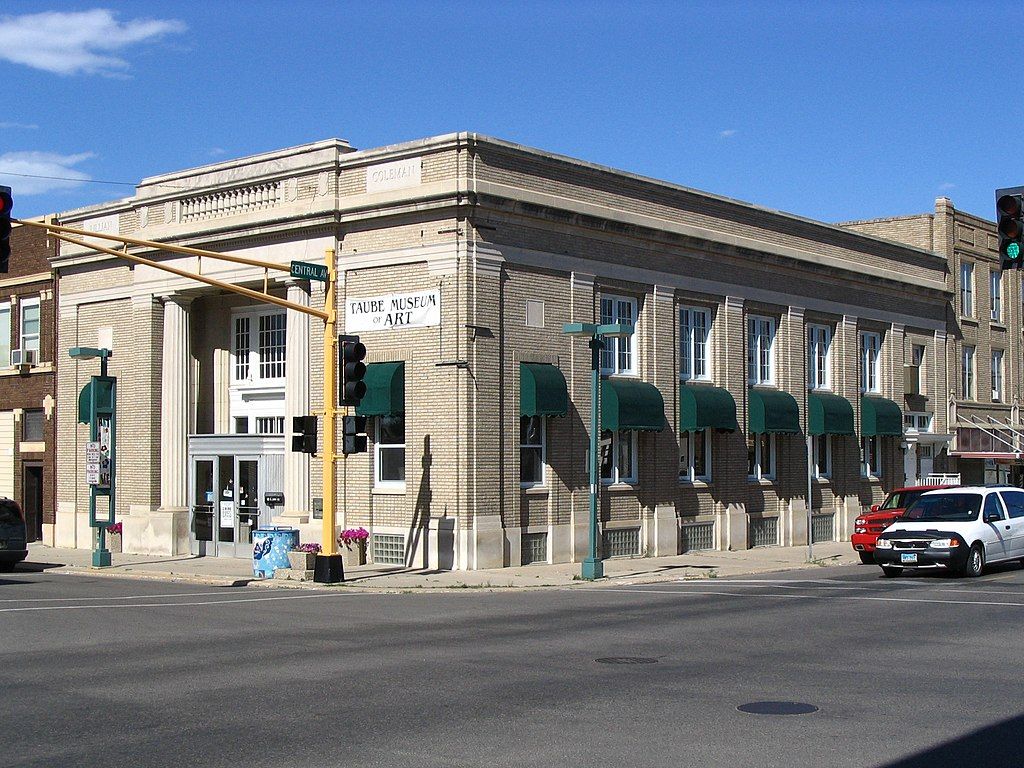 Front View of Taube Museum of Art