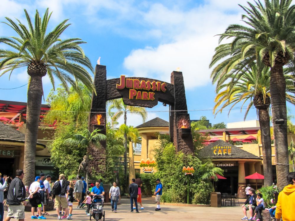 Jurassic Park at Universal Studios, Hollywood