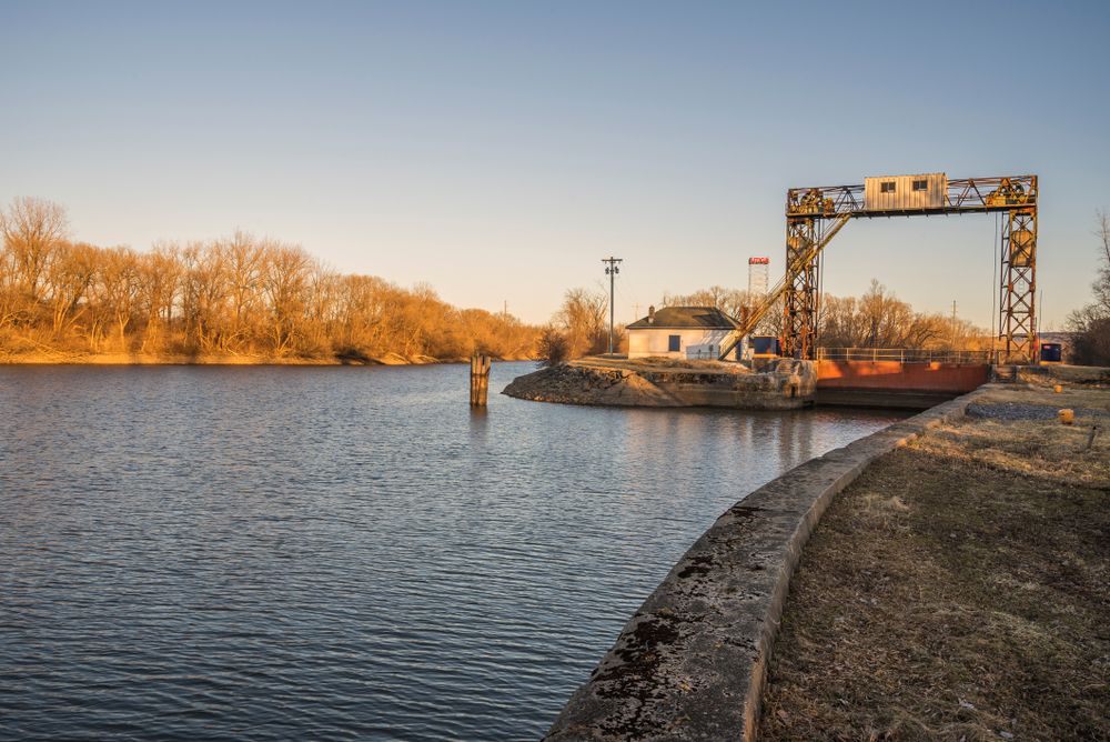 Canal at Utica Marsh Wildlife Management Area
