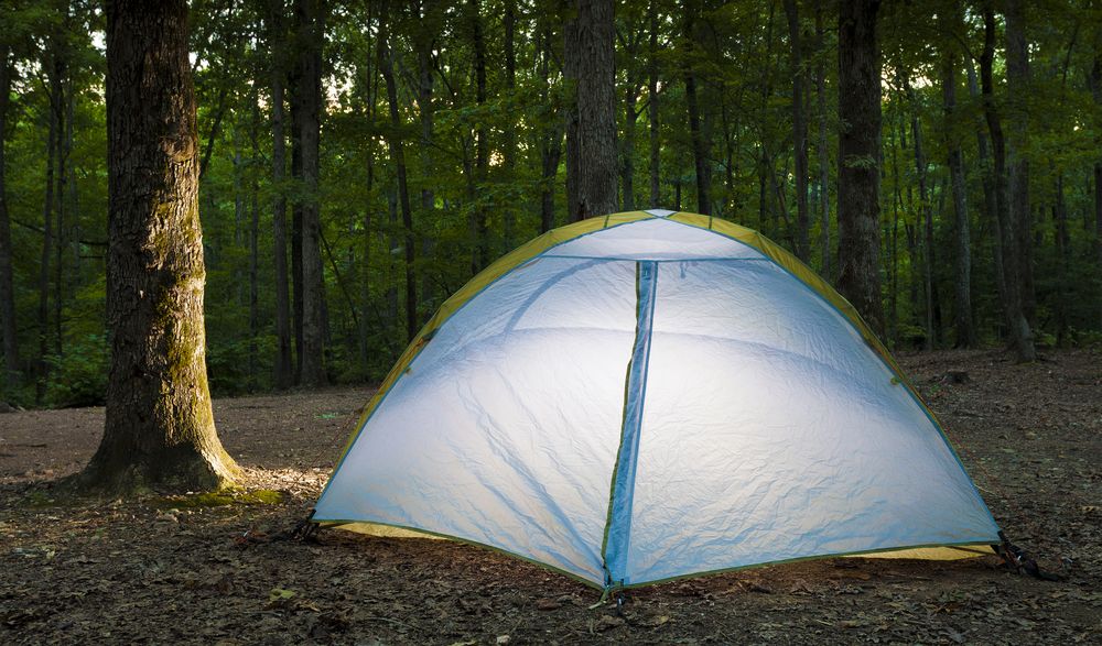 Camping at Uwharrie National Forest