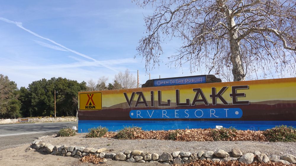 Entrance of Vail Lake Resort