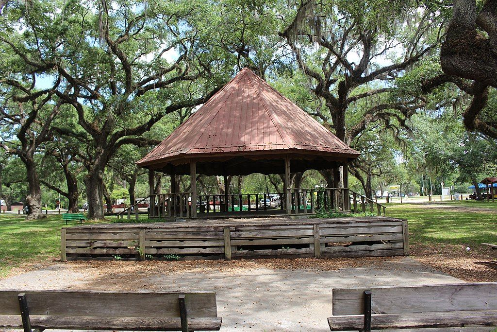 Gazebo at Veteran's Memorial Park in Mayo
