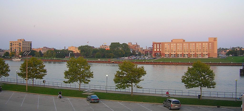 View of Veterans Memorial Park