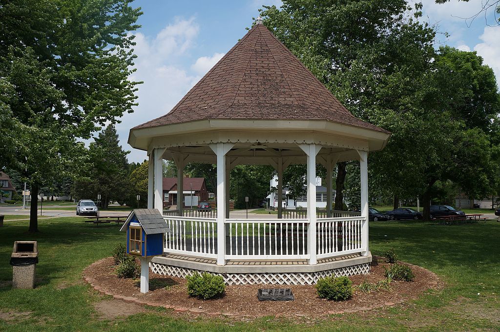 Gazebo at the Victory Park