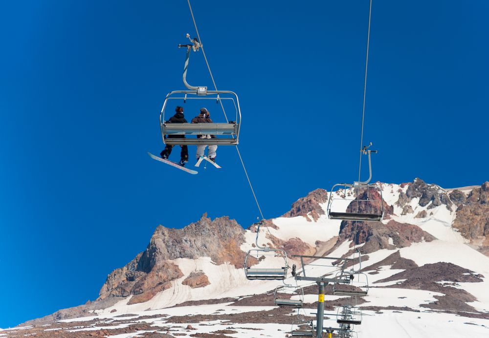 View of Historic Timberline Lodge