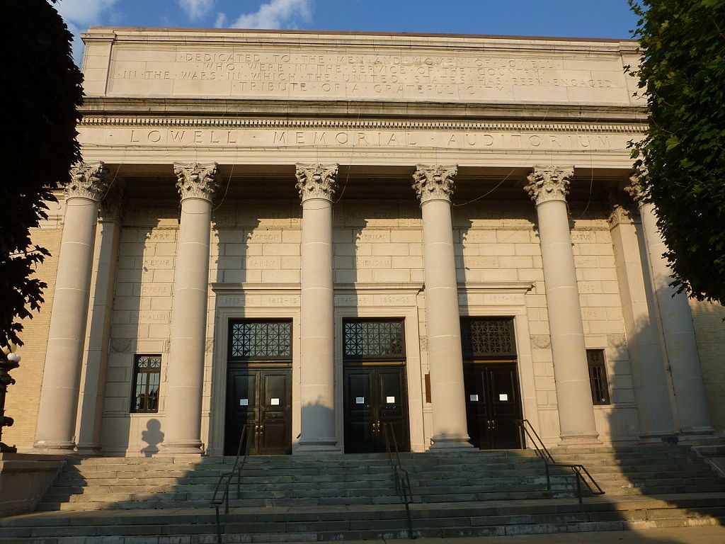 View of Lowell Memorial Auditorium