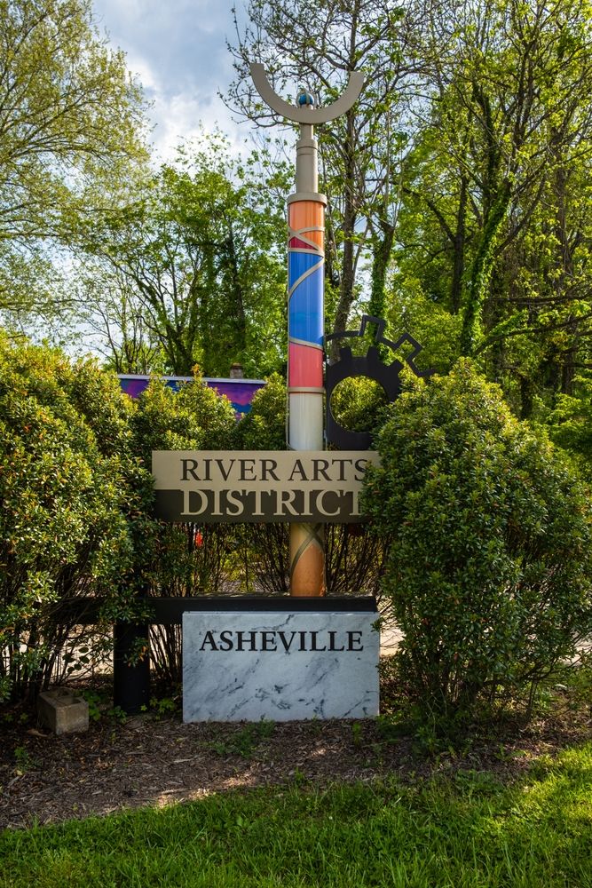 View of River Arts District