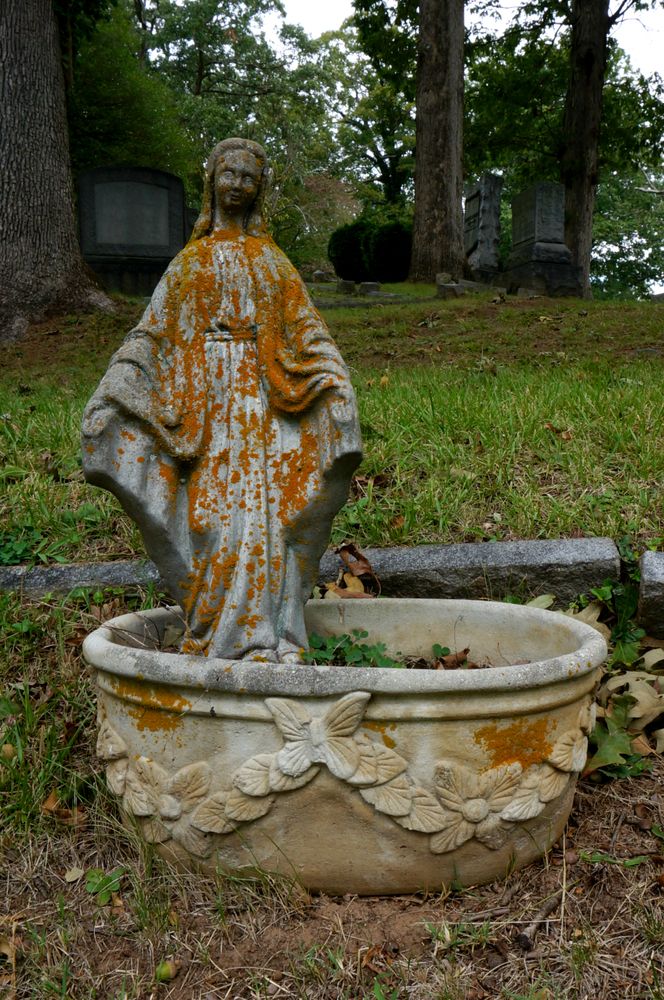 View of Riverside Cemetery