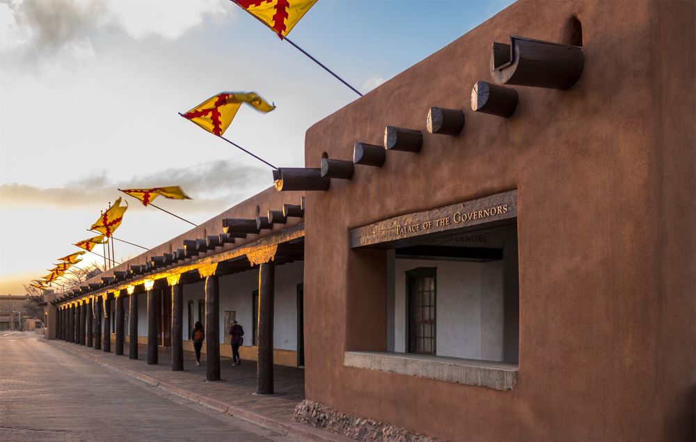 View of Santa Fe Plaza
