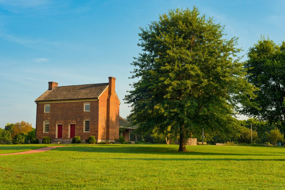 Front View of Bowen Plantation House