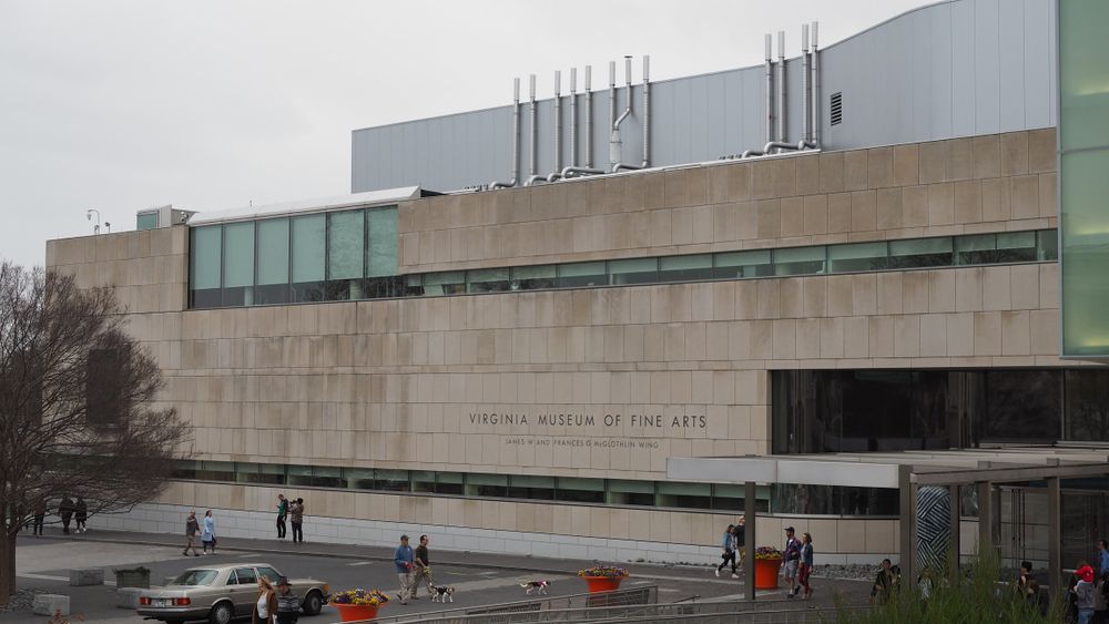 Exterior view of Virginia Museum of Fine Arts