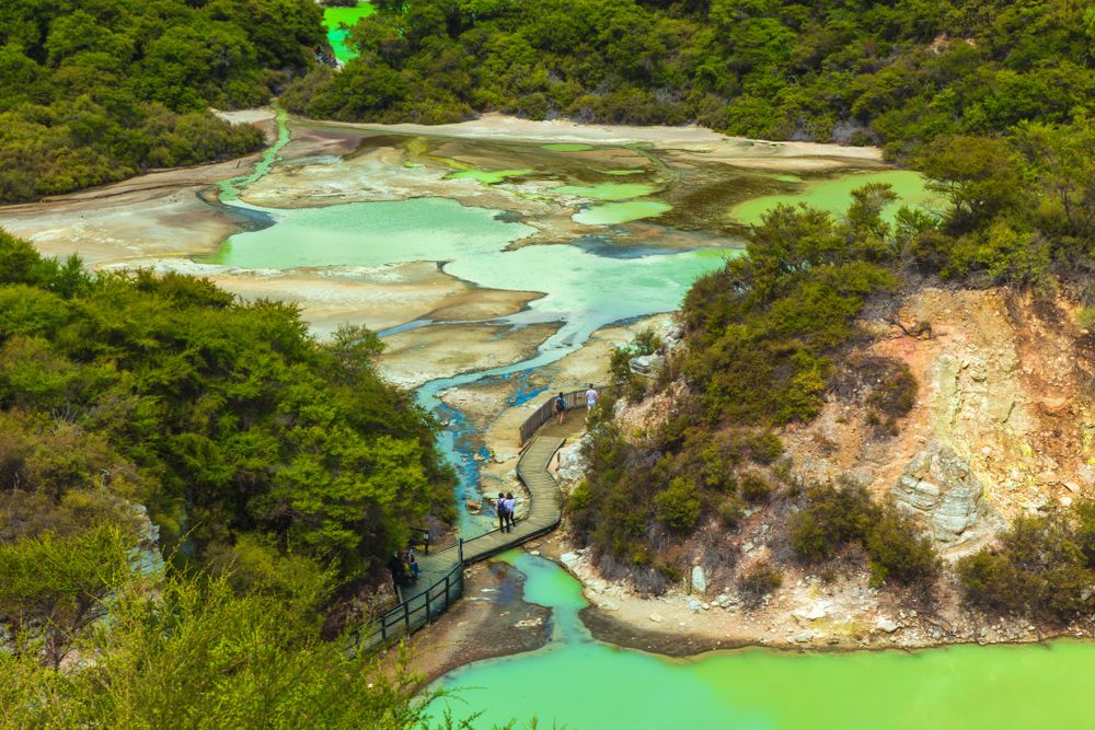 Wai-O-Tapu in Rotorua