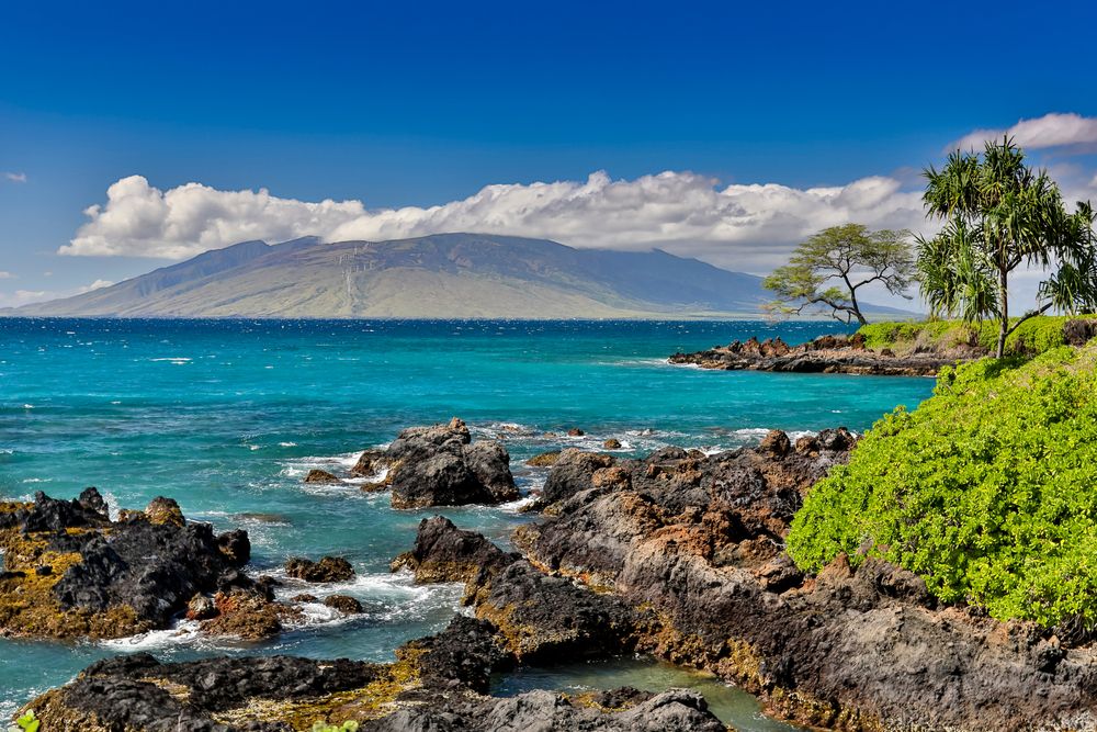 Rocks at Wailea Beach