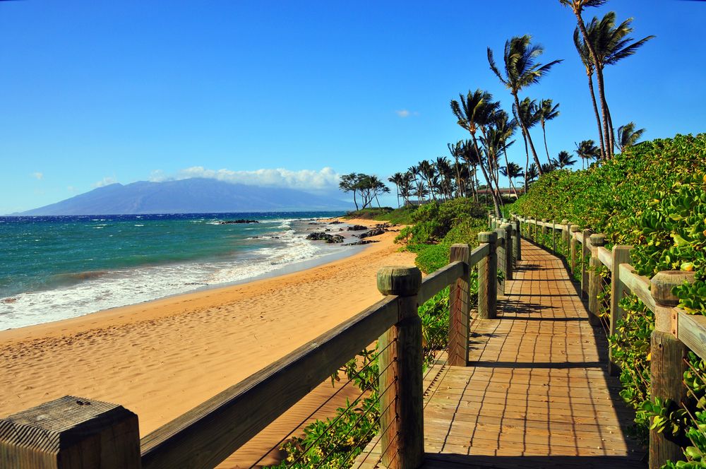 Coastal Walk in Wailea, Hawaii