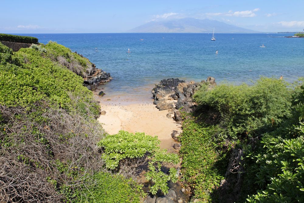 Coastal walk at Wailea