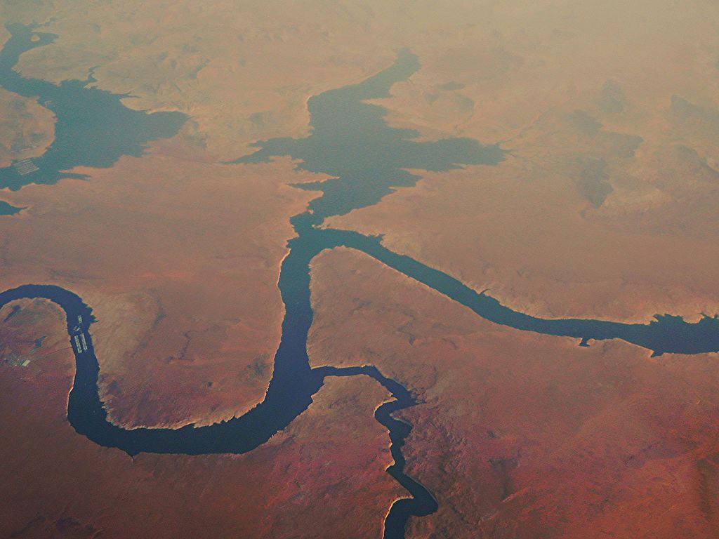 Aerial View of Warm Creek Bay