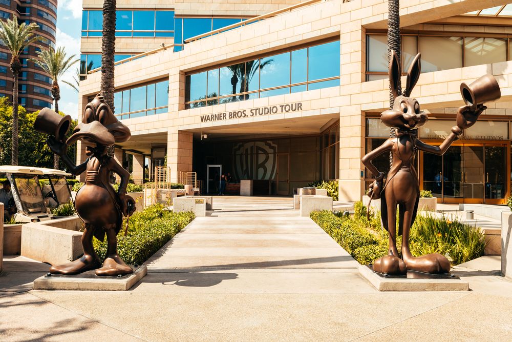 Exterior of Warner Bros. Studio