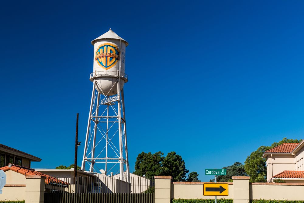 Water tower at Warner Bros. Studio