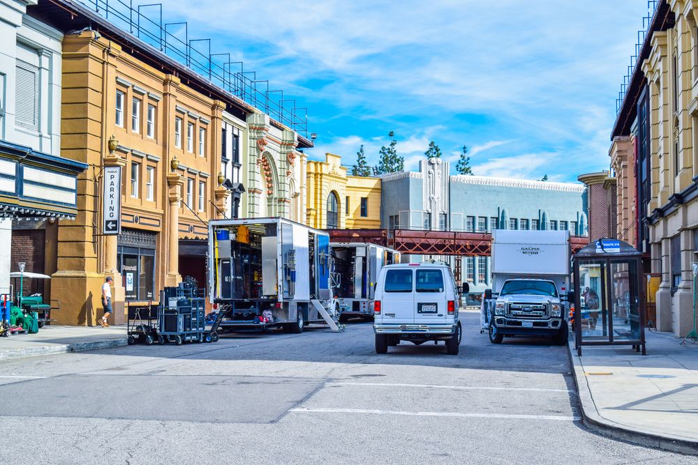 Daytime view of Warner Bros. Studio