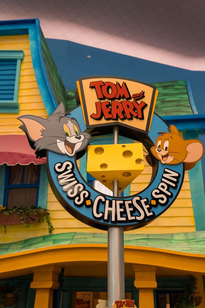 Tom and Jerry themed museum at Warner Bros. World Abu Dhabi