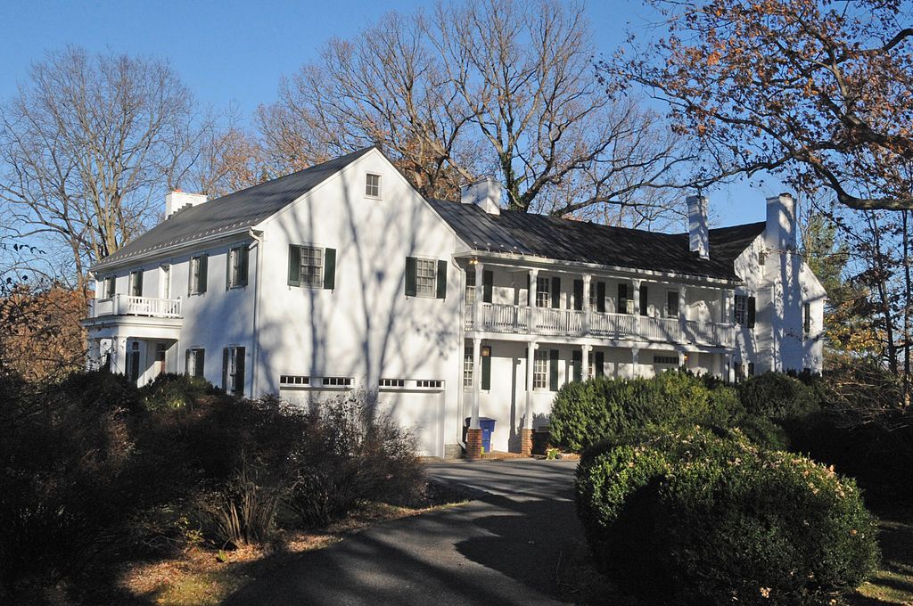 Greek revival style house in Warren Historical Society