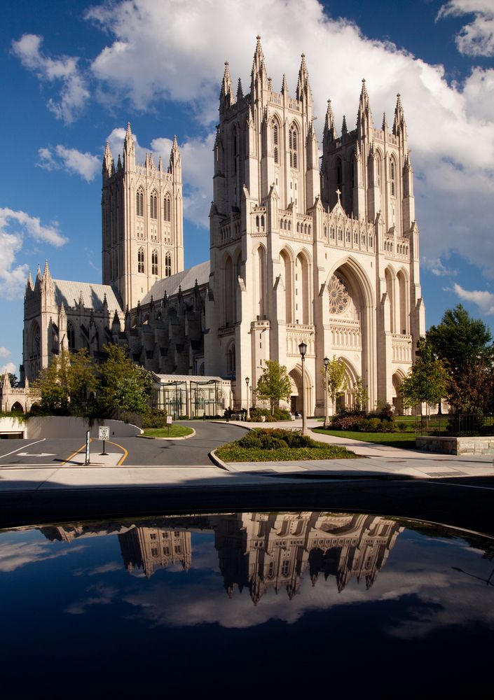 Exterior view of Washington National Cathedral