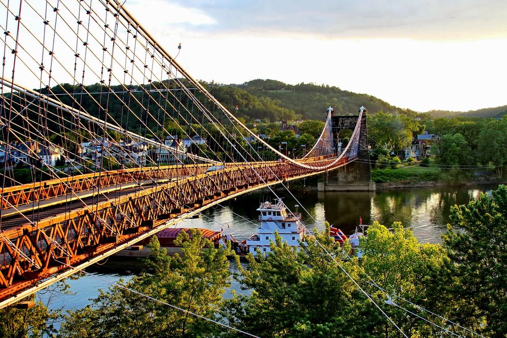 Wheeling Suspension Bridge