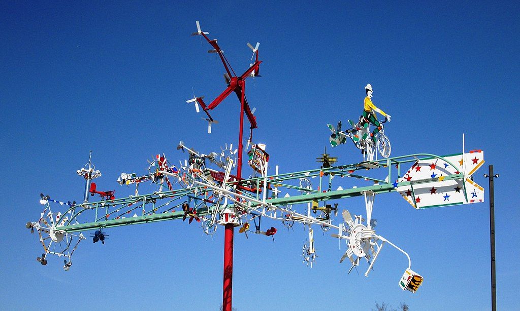 View of Vollis Simpson Whirligig Park and Museum