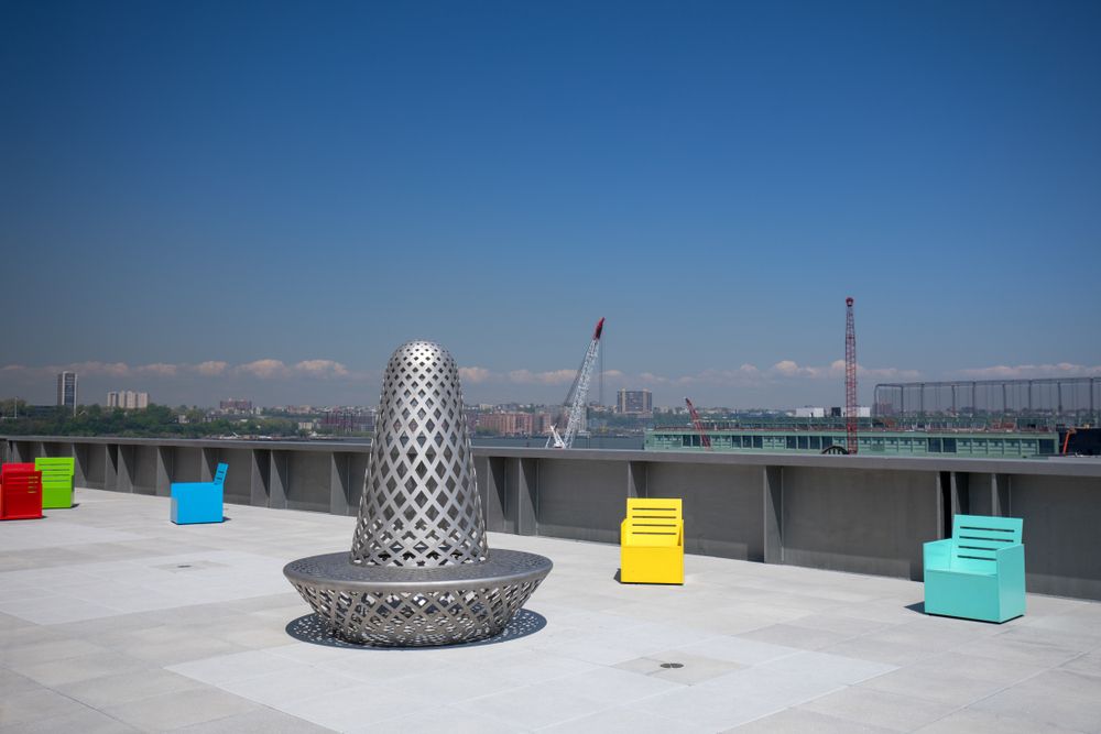 Rooftop of Whitney Museum of American Art