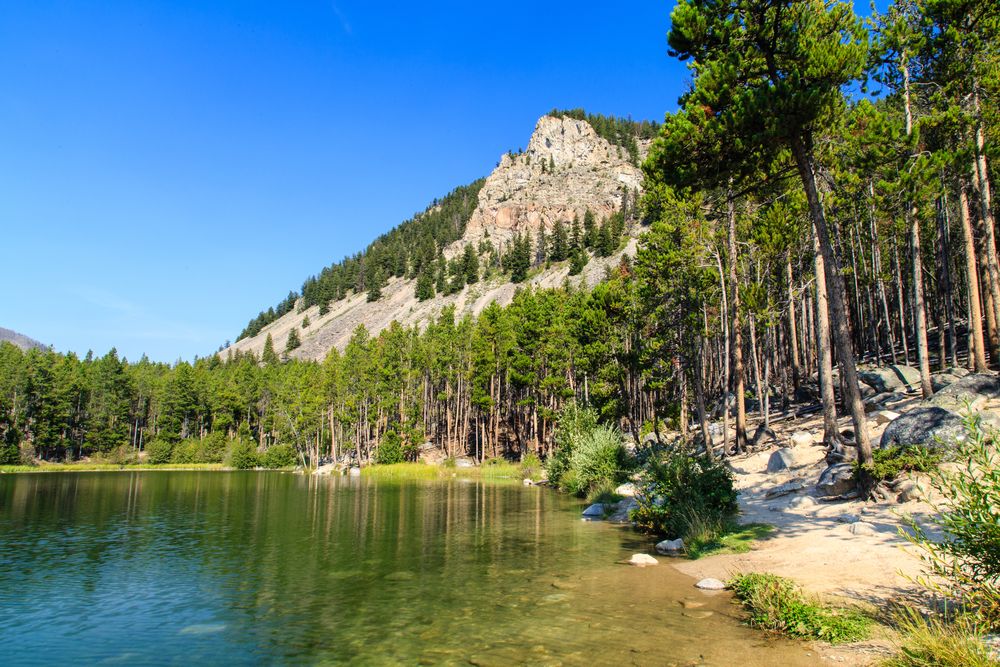 Picturesque view at Wild Bill Lake