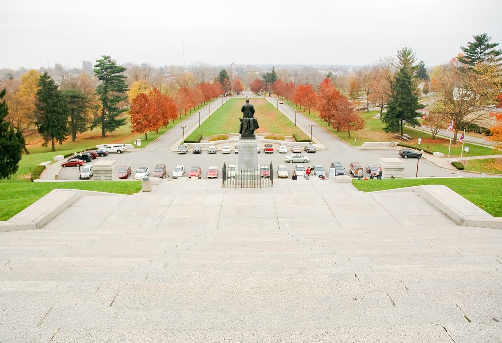 View from William McKinley National Memorial