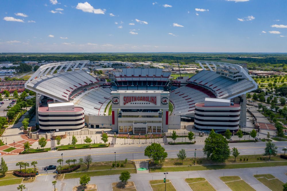 Exterior view of Williams-Brice Stadium
