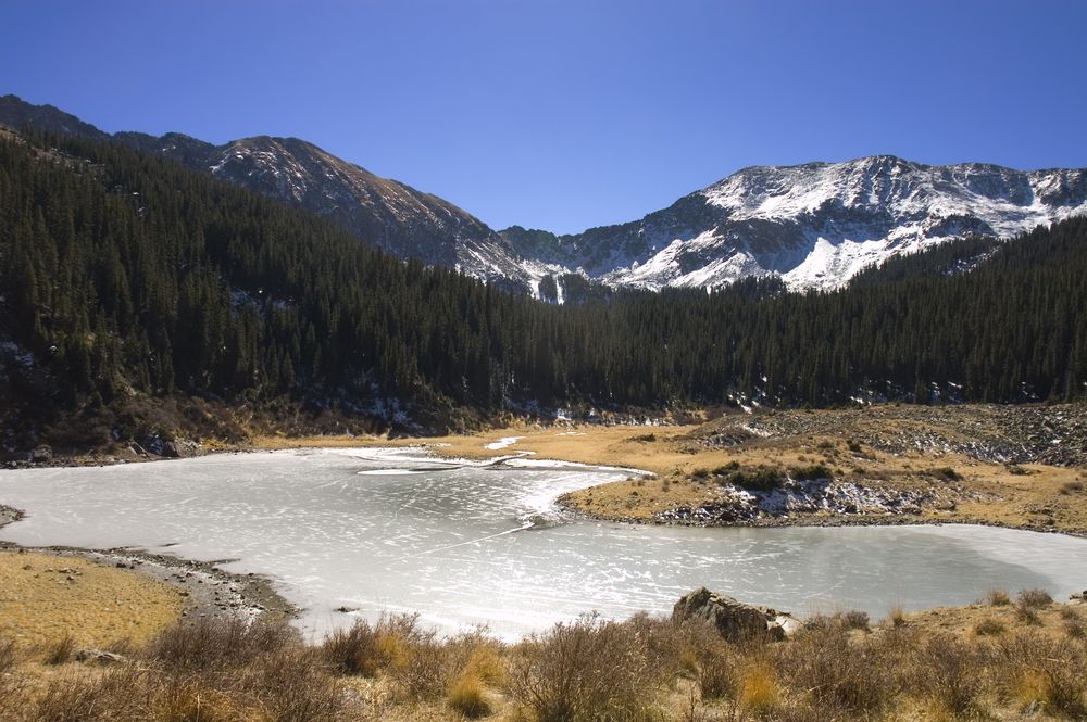 Scenic view of Williams Lake