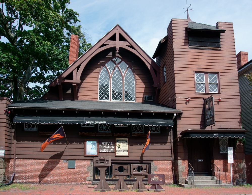 Front view of Witch Dungeon Museum