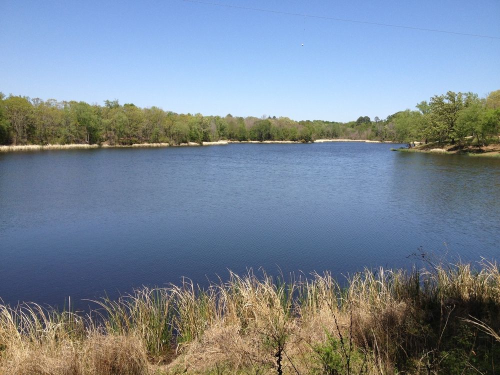 Scenic view of Wolf Creek Lake