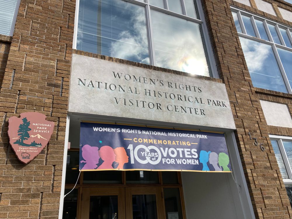 Visitors center at Women's Rights National Historical Park