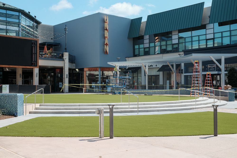 Exterior view of Woodlands Mall