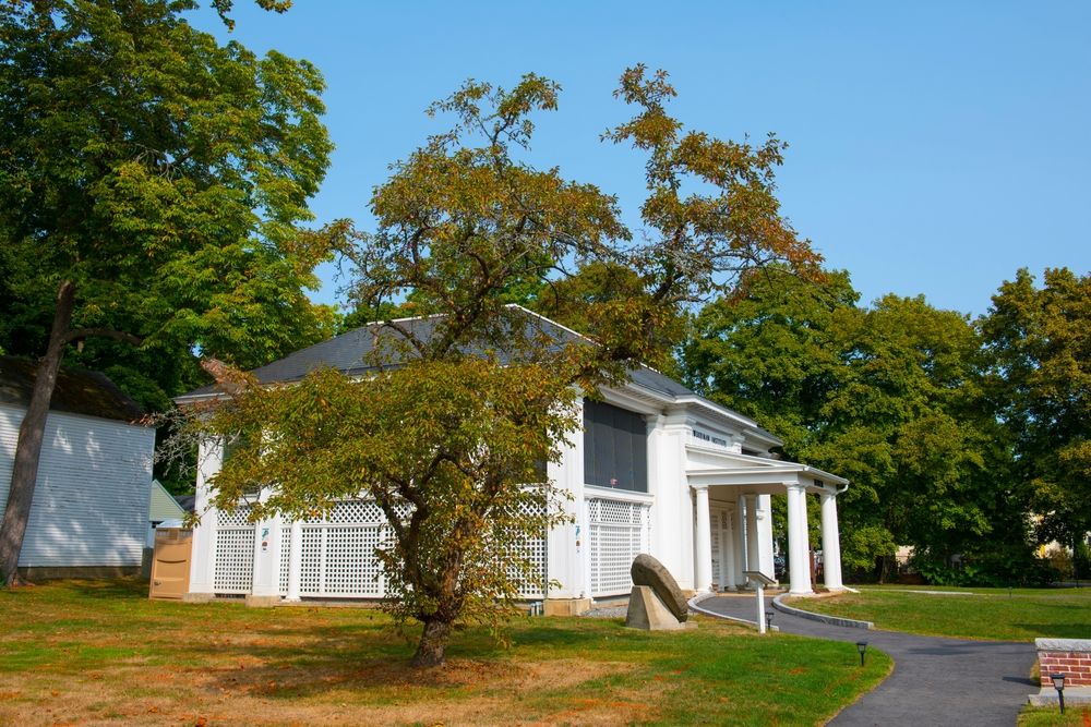 View of Woodman Institute