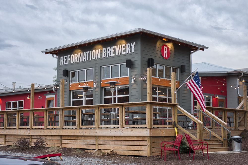 Exterior of Reformation Brewery