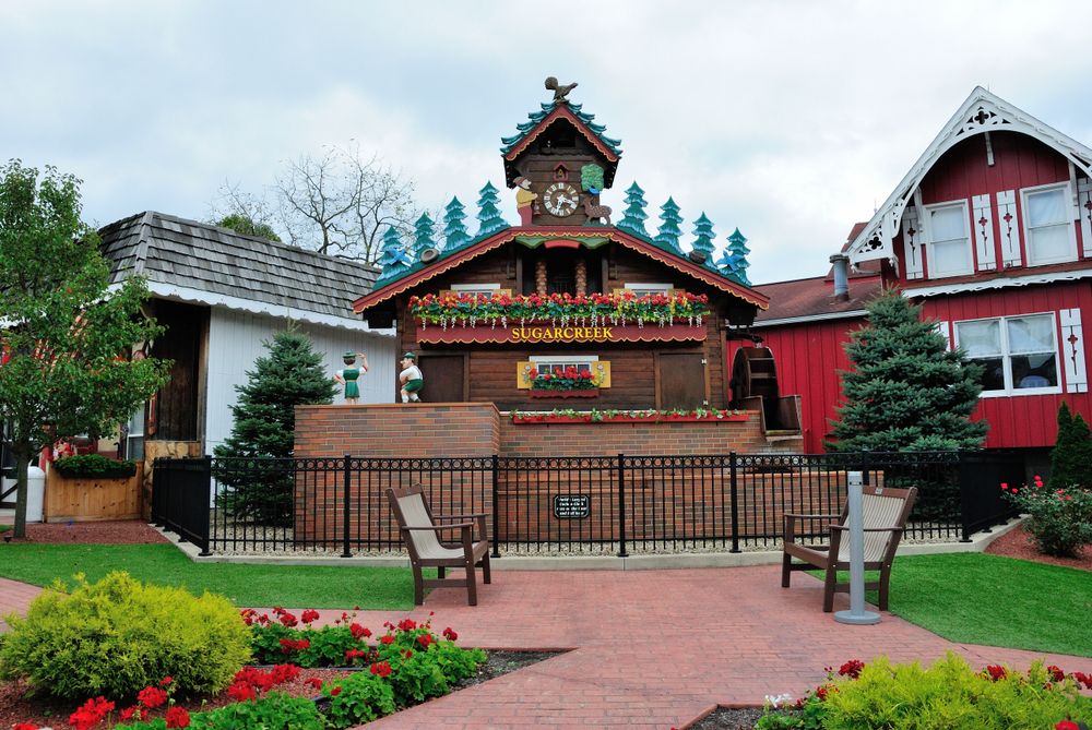 Front view of the World's Largest Cuckoo Clock
