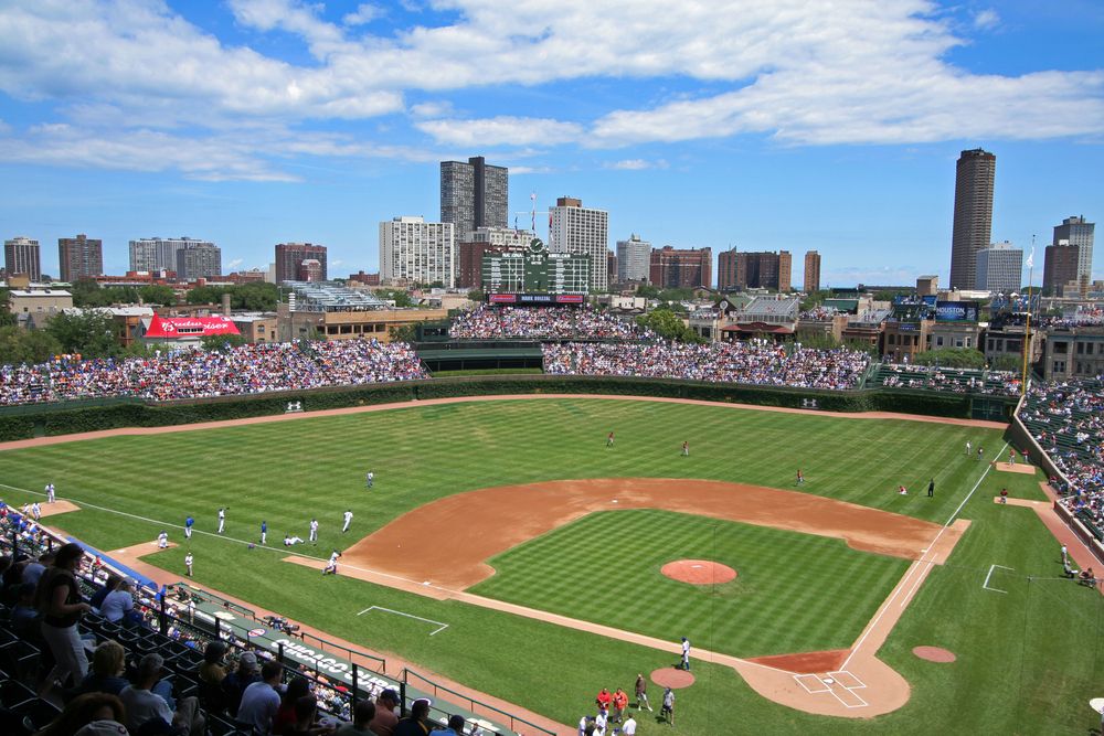 Wrigley Field in Chicago