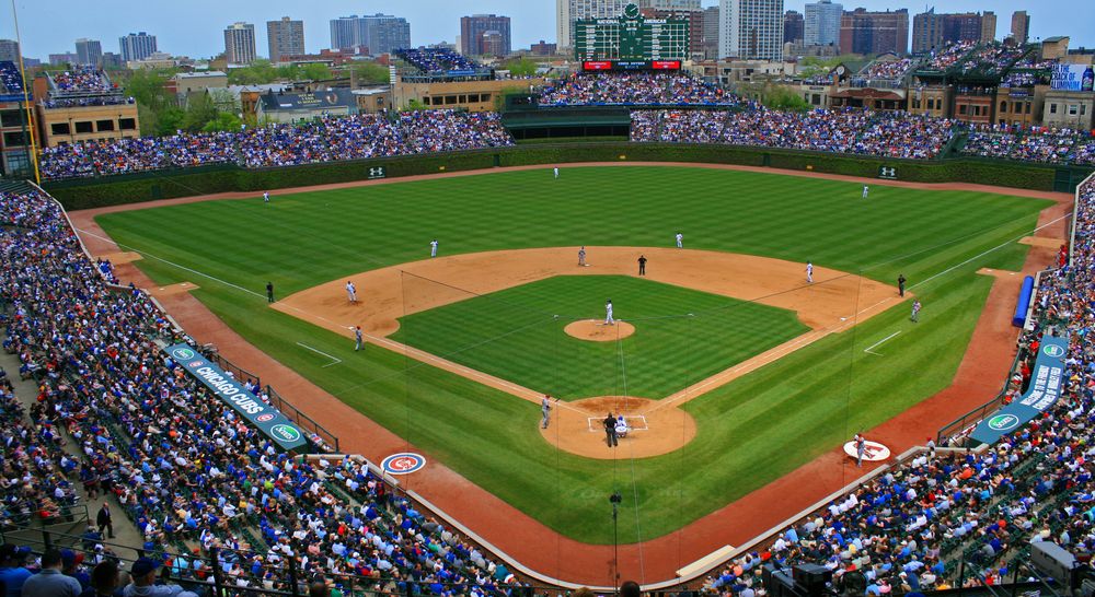 Wrigley Field in Chicago
