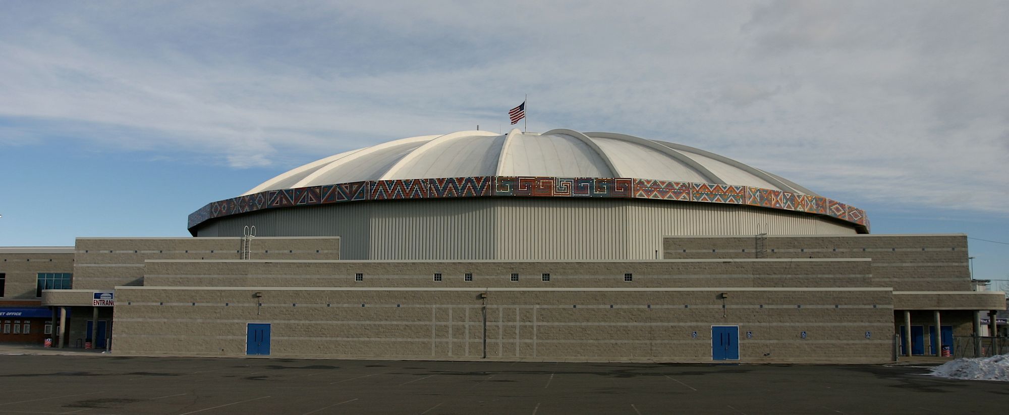 Exterior of Yakima SunDome