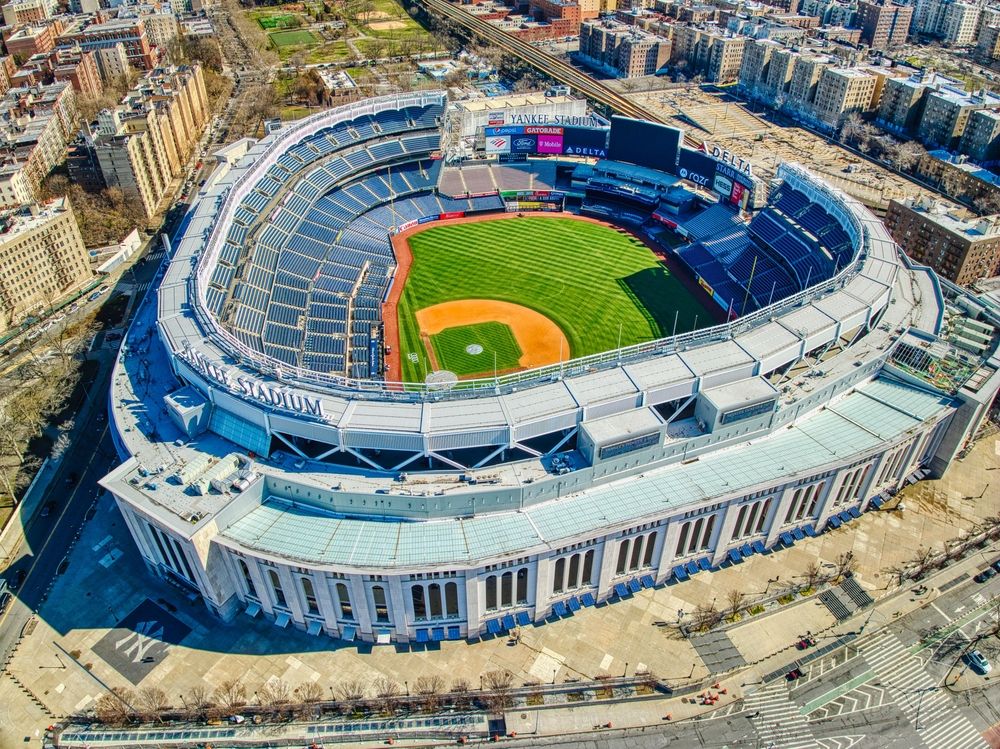 Yankee Stadium in New York