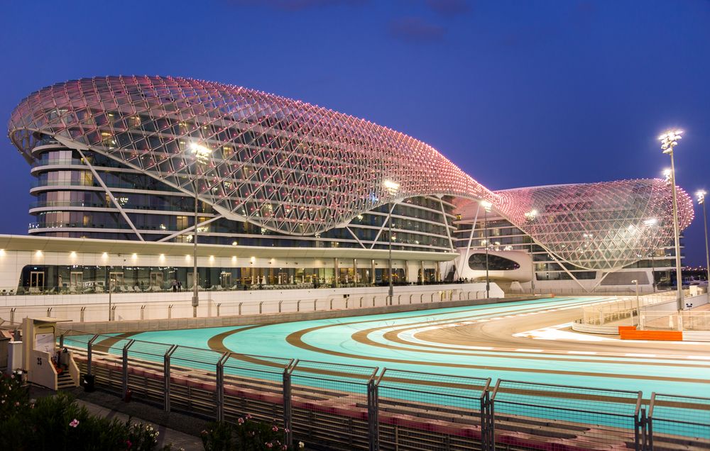 Tracks at Yas Marina Circuit