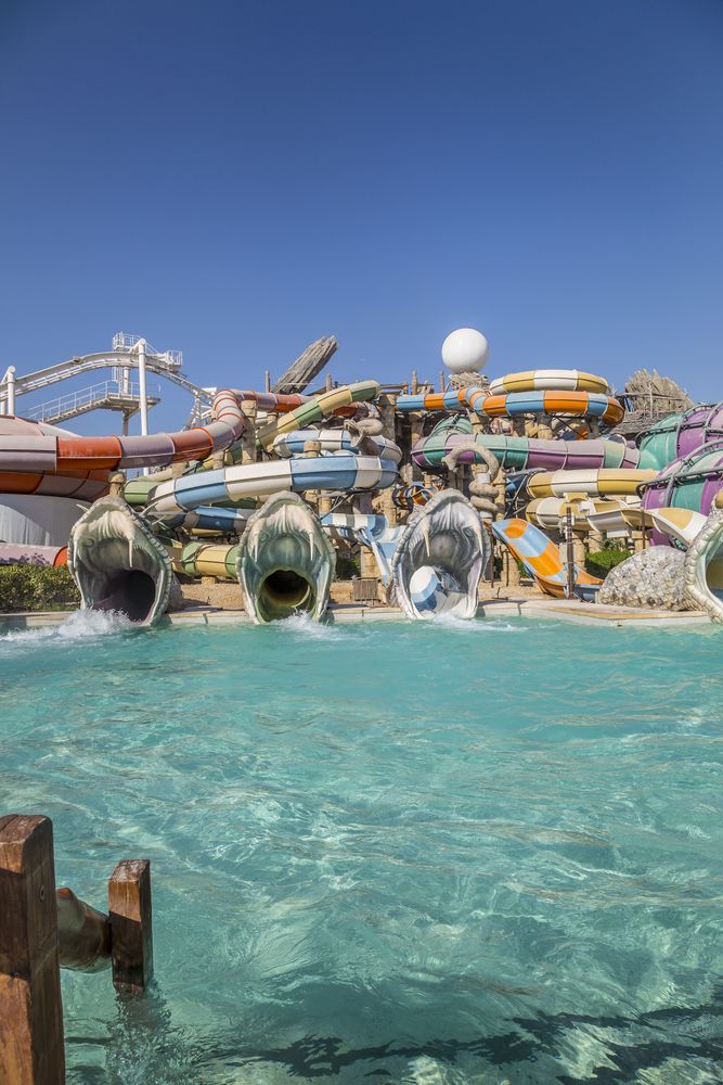 Swimming pool at Yas Water World Abu Dhabi