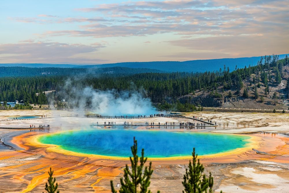 Yellowstone National Park in Wyoming