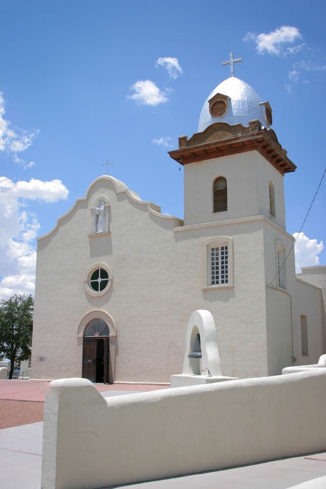 Facade of Ysleta Mission