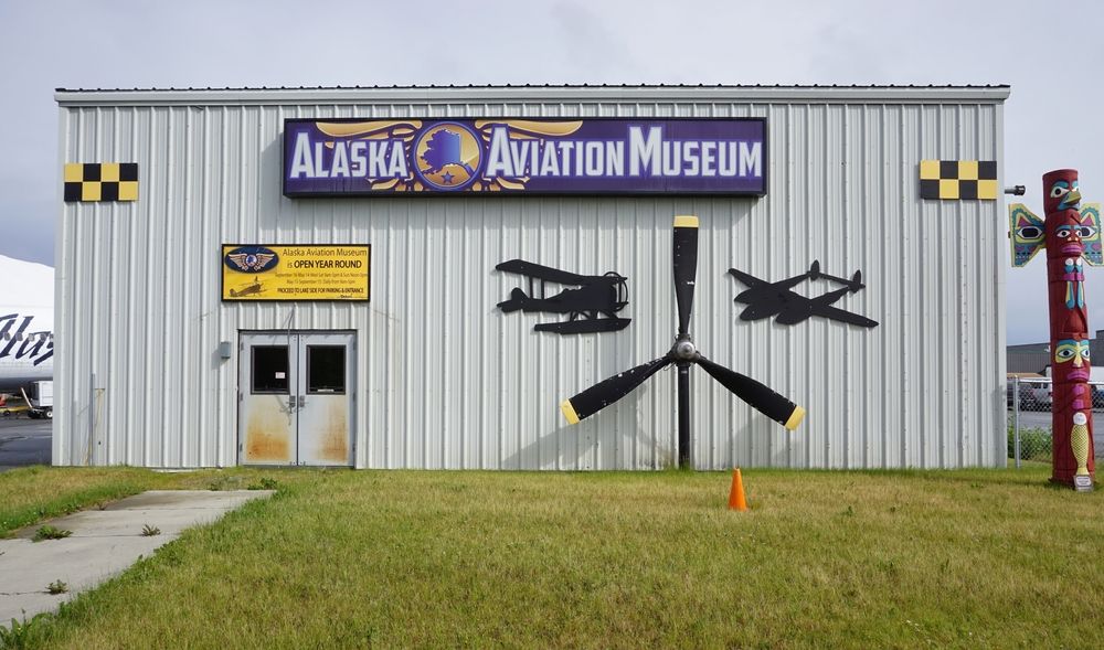 Exterior of Alaska Aviation Museum